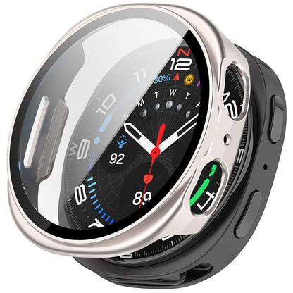 Custodia Techsuit Defense360 Pro per Samsung Galaxy Watch9 / Watch8 40mm, Argento Perlato