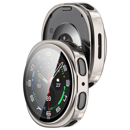 Custodia Techsuit Defense360 Pro per Samsung Galaxy Watch9 / Watch8 40mm, Argento Perlato