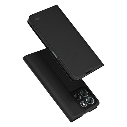 Custodia per Motorola Moto G56, Techsuit, Magskin Book, Nera