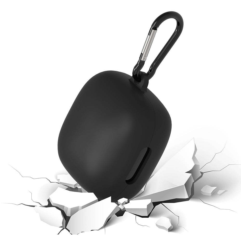 Custodia Techsuit Silicone per Anker SoundCore P40i, Nera