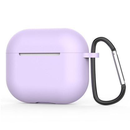 Custodia Techsuit Silicone per Apple AirPods 4, Viola