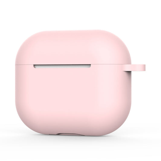 Custodia Techsuit Silicone per Apple AirPods 4, Rosa Chiaro