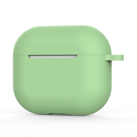 Custodia Techsuit Silicone per Apple AirPods 4, Verde Chiaro