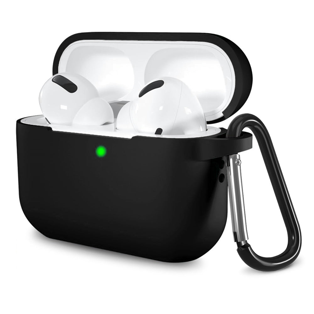 Custodia Techsuit Silicone per Apple AirPods Pro Series, Nera