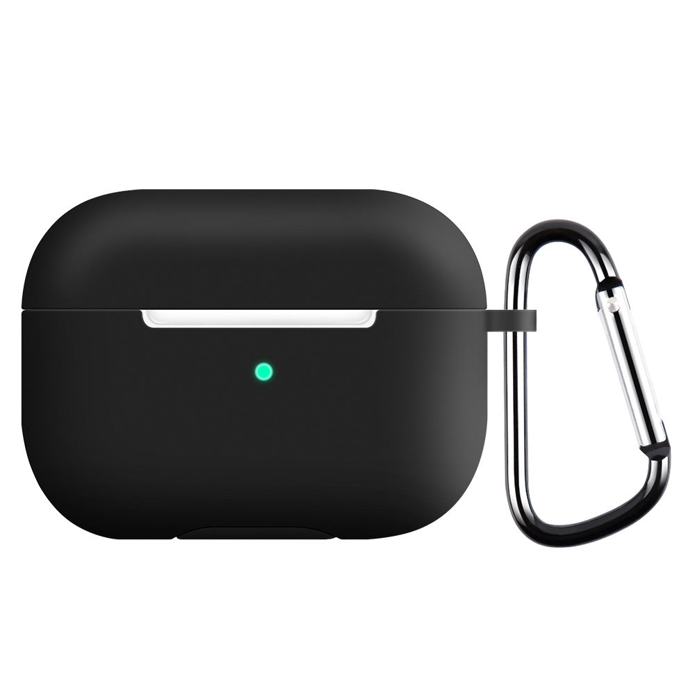 Custodia Techsuit Silicone per Apple AirPods Pro Series, Nera