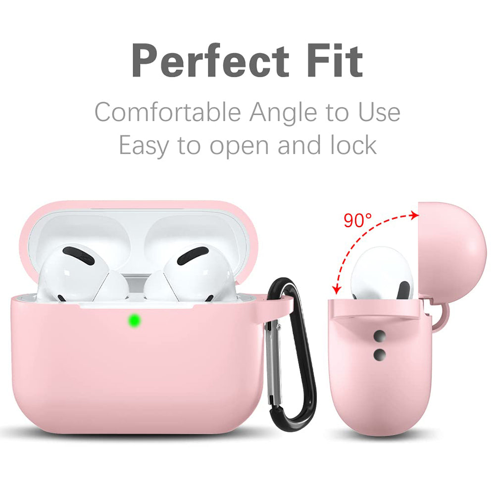 Custodia Techsuit Silicone per Apple AirPods Pro Series, Rosa