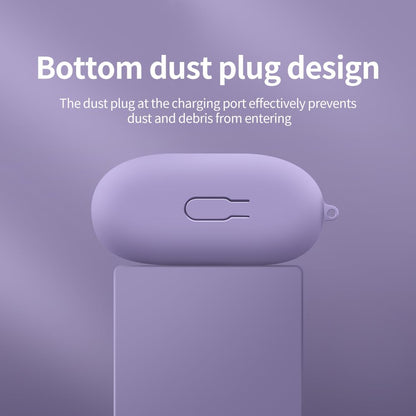 Custodia Techsuit Silicone per Huawei FreeClip, Nera