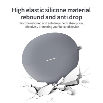 Custodia Techsuit Silicone per Huawei FreeClip, Nera