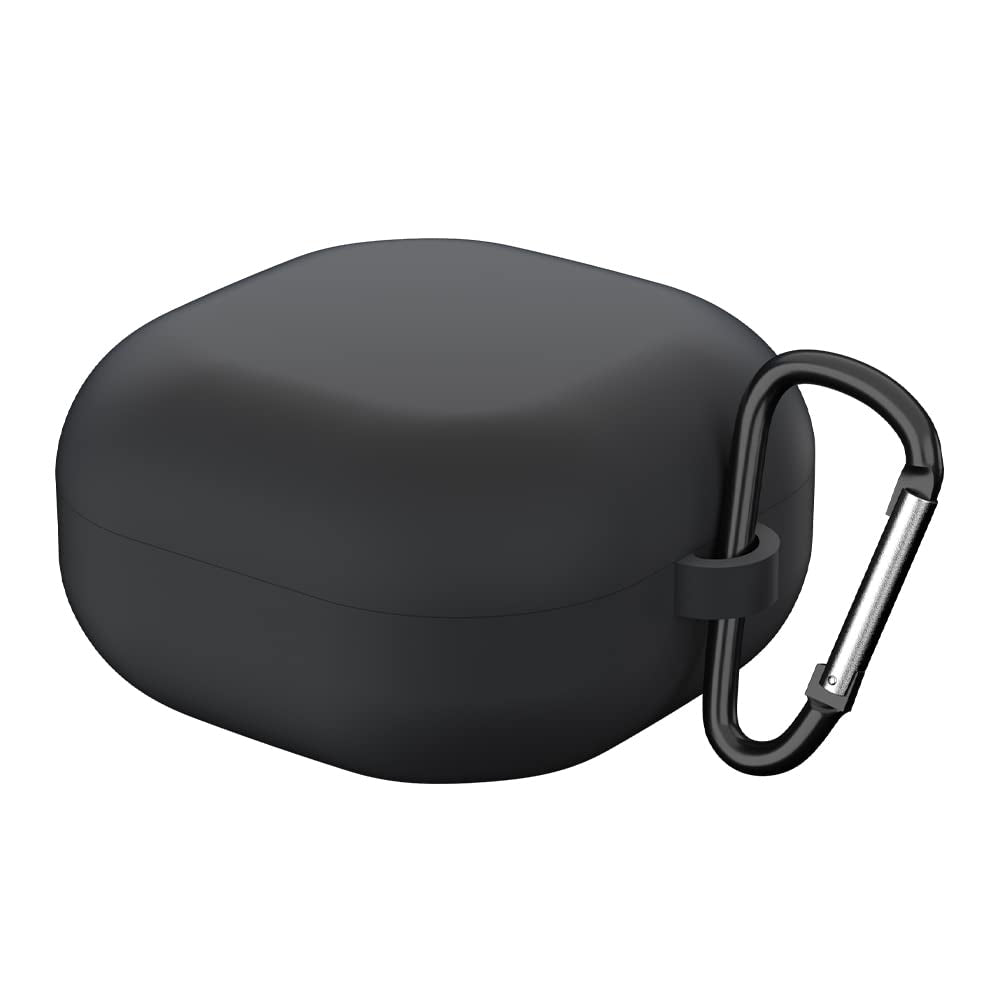 Custodia Techsuit Silicone per Samsung Galaxy Buds FE / Buds2 Pro / Buds2 / Buds Pro / Buds Live, Nera