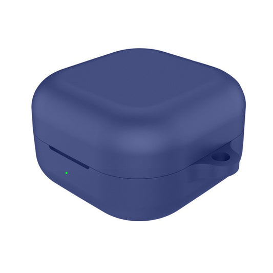 Custodia Techsuit Silicone per Samsung Galaxy Buds4 / Buds4 Pro, Blu Navy