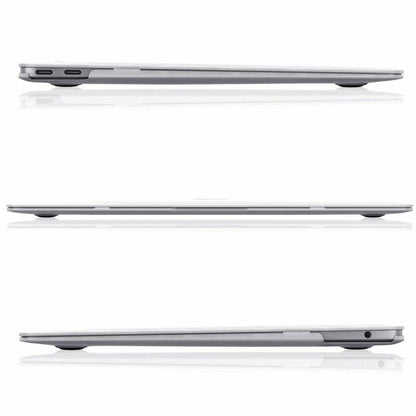 Techsuit UltraShell Case for Apple MacBook Air M1 13inch (2020), Matte Transparent