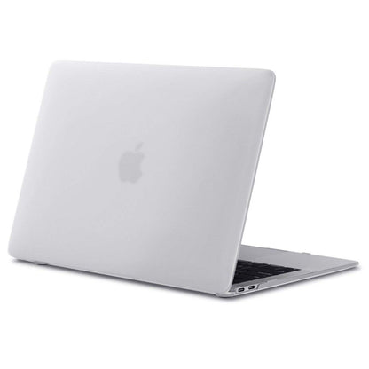 Techsuit UltraShell Case for Apple MacBook Air M2 13inch (2024) / Air M2 13inch (2022), Matte Transparent