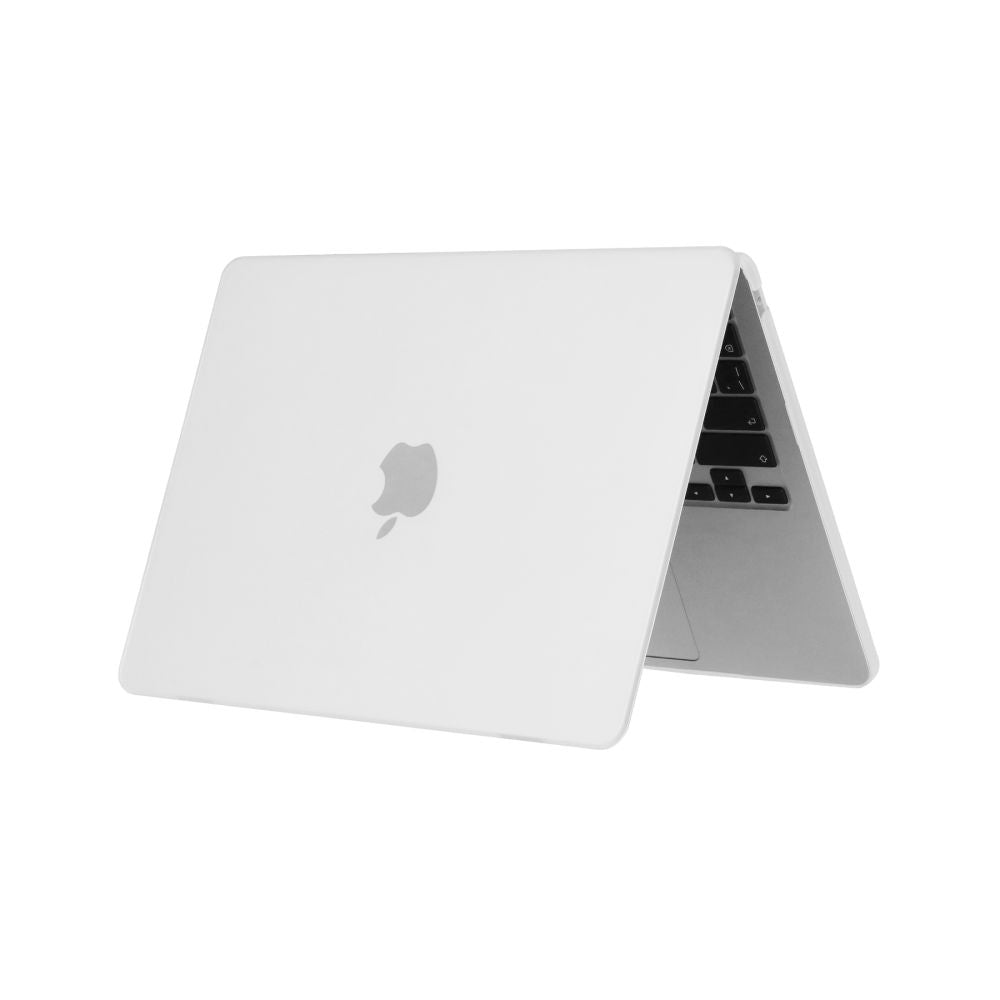 Techsuit UltraShell Case for Apple MacBook Air M2 13inch (2024) / Air M2 13inch (2022), Matte Transparent