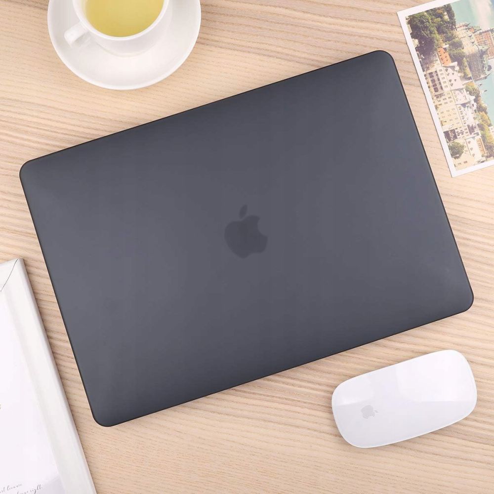 Custodia Techsuit UltraShell per Apple MacBook Air M3 15 pollici (2024) / Air M2 15 pollici (2023), Nera