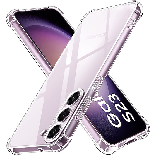Custodia per Samsung Galaxy S23 Ultra S918, OEM, Antishock, Trasparente