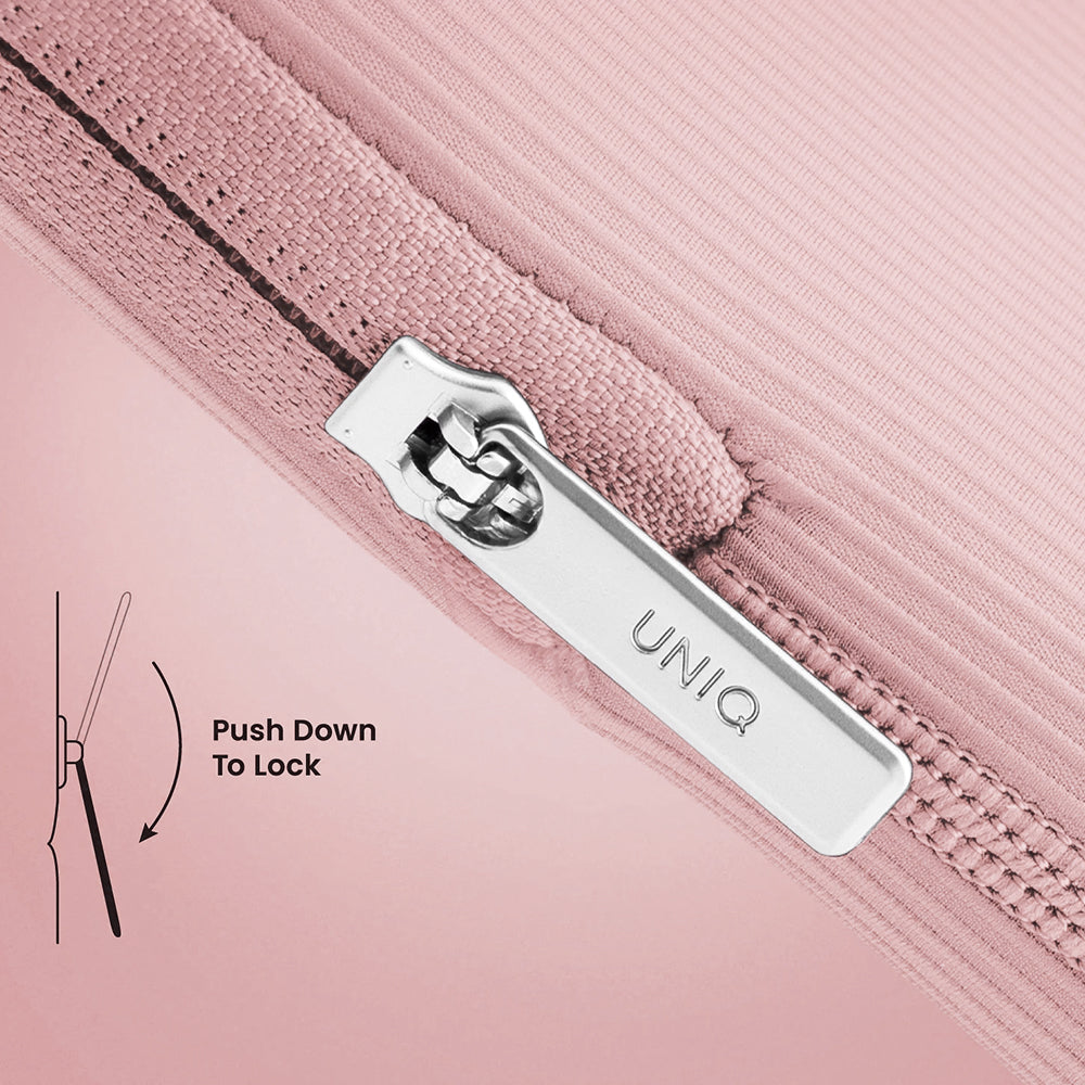 Custodia UNIQ Cyprus Ridge per Laptop max. 14 pollici, Rosa