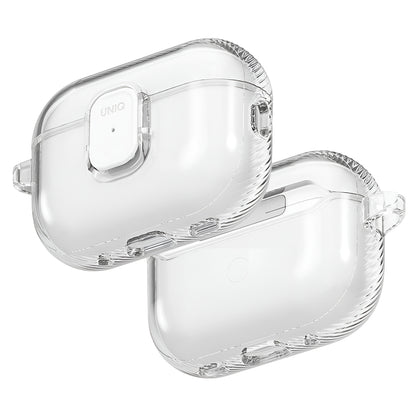 Custodia UNIQ Glase Pro per Apple AirPods Pro 3, Trasparente