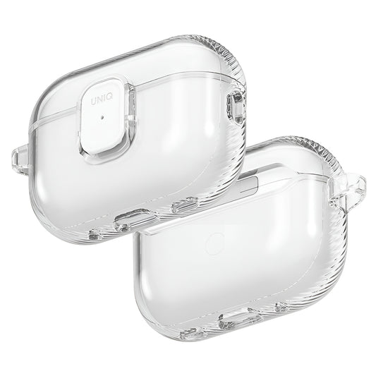 Custodia UNIQ Glase Pro per Apple AirPods Pro 3, Trasparente