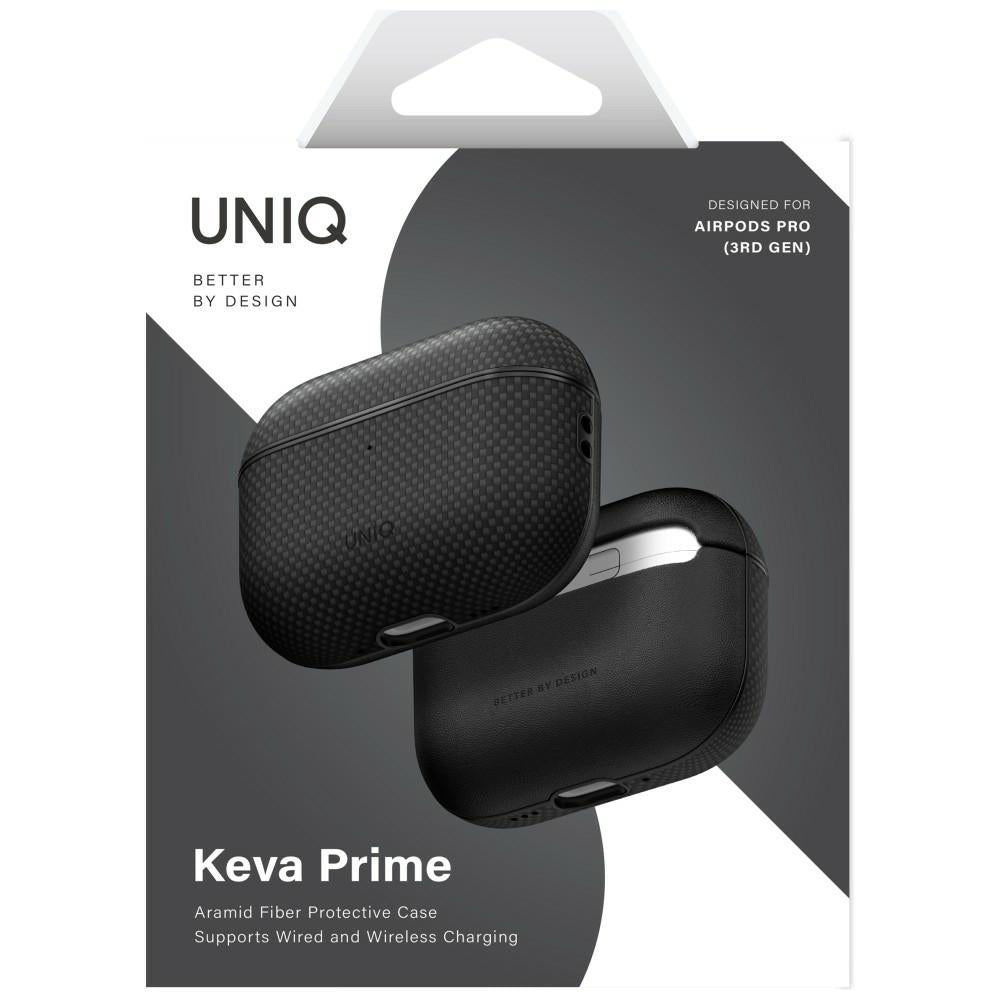 Custodia UNIQ Keva Prime per Apple AirPods Pro 3, Nera