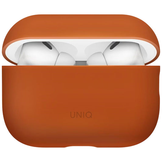 Custodia UNIQ Lino per Apple AirPods Pro 3, Arancione