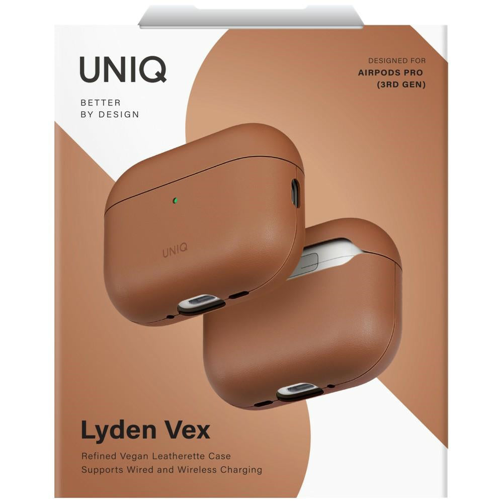 Custodia UNIQ Lyden Vex per Apple AirPods Pro 3, Marrone