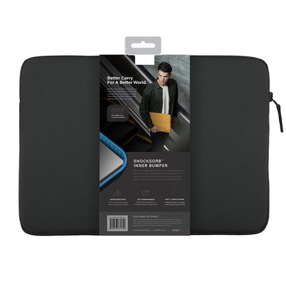 Custodia UNIQ Vienna per Laptop max. 16 pollici, Nera