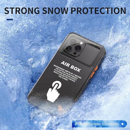 Custodia Universale Waterproof per Telefono max. 6.7 pollici, ShellBox, AirBox, Nera
