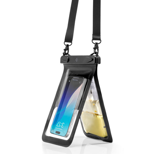 Custodia Universale Waterproof per Telefono max. 6.9inch, Spigen, A603, Nera ACS09745