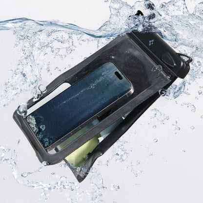 Custodia Universale Waterproof per Telefono max. 6.9inch, Spigen, A603, Nera ACS09745