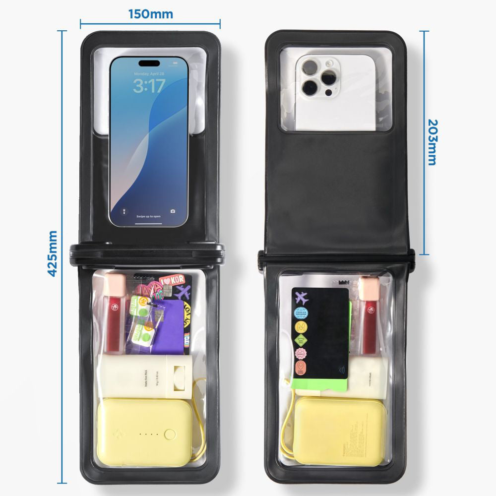 Custodia Universale Waterproof per Telefono max. 6.9inch, Spigen, A603, Nera ACS09745