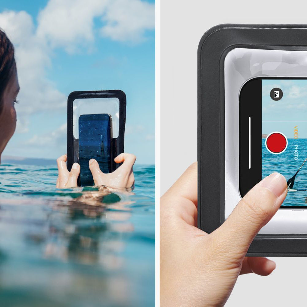 Custodia Universale Waterproof per Telefono max. 6.9inch, Spigen, A603, Nera ACS09745
