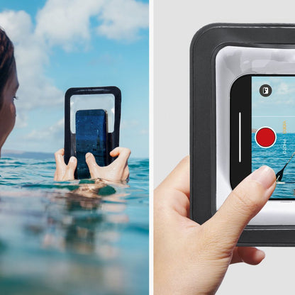 Custodia Universale Waterproof per Telefono max. 6.9inch, Spigen, A603, Nera ACS09745