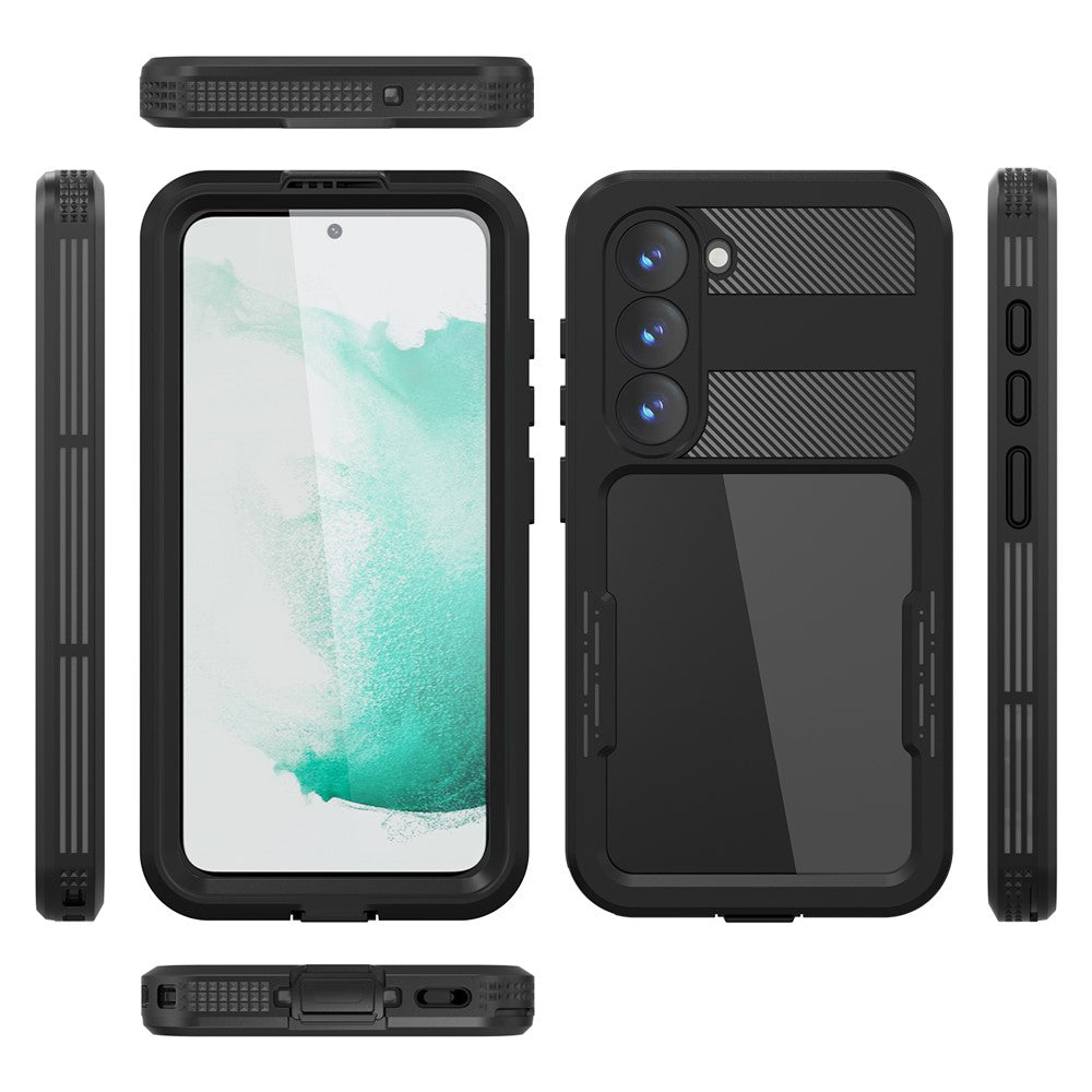 Custodia Waterproof per Samsung Galaxy S26 Plus, ShellBox, Nera