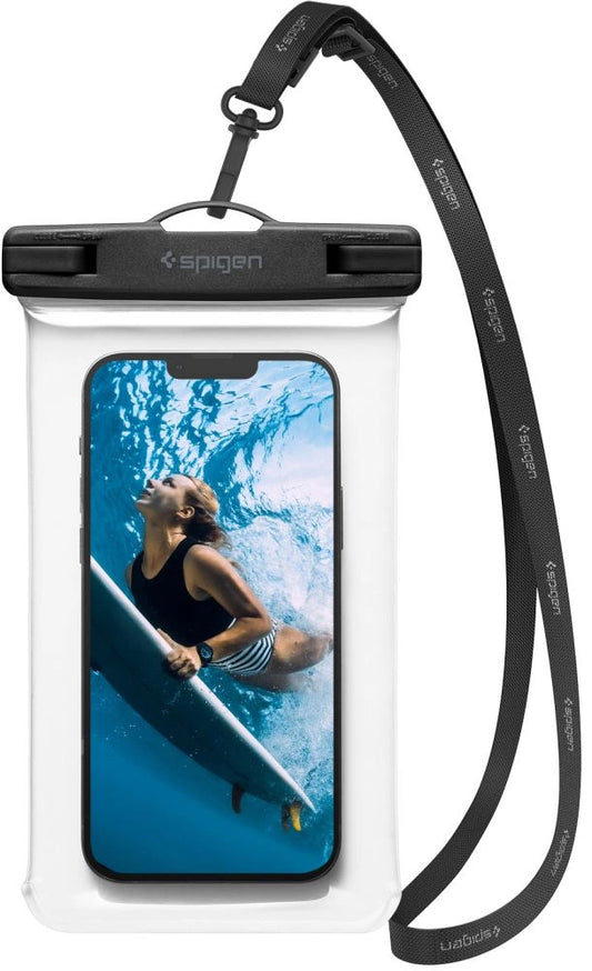 Custodia Universale Waterproof, Spigen, A601, Trasparente