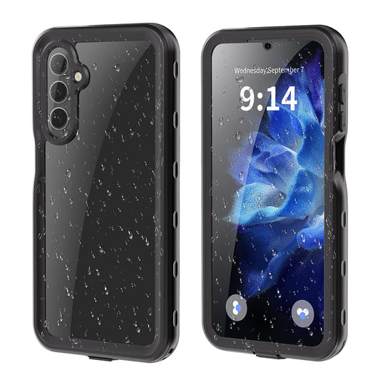 Custodia Waterproof per Samsung Galaxy A16 5G A166 / A16 4G A165, ShellBox, Nera