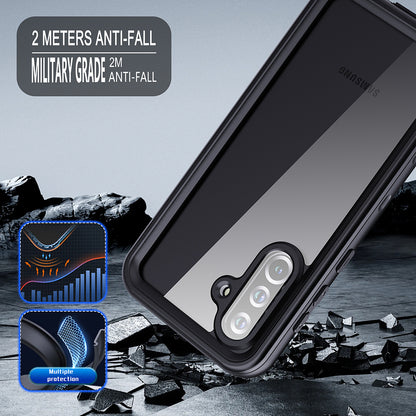 Custodia Waterproof per Samsung Galaxy A36 A366, ShellBox, Nera