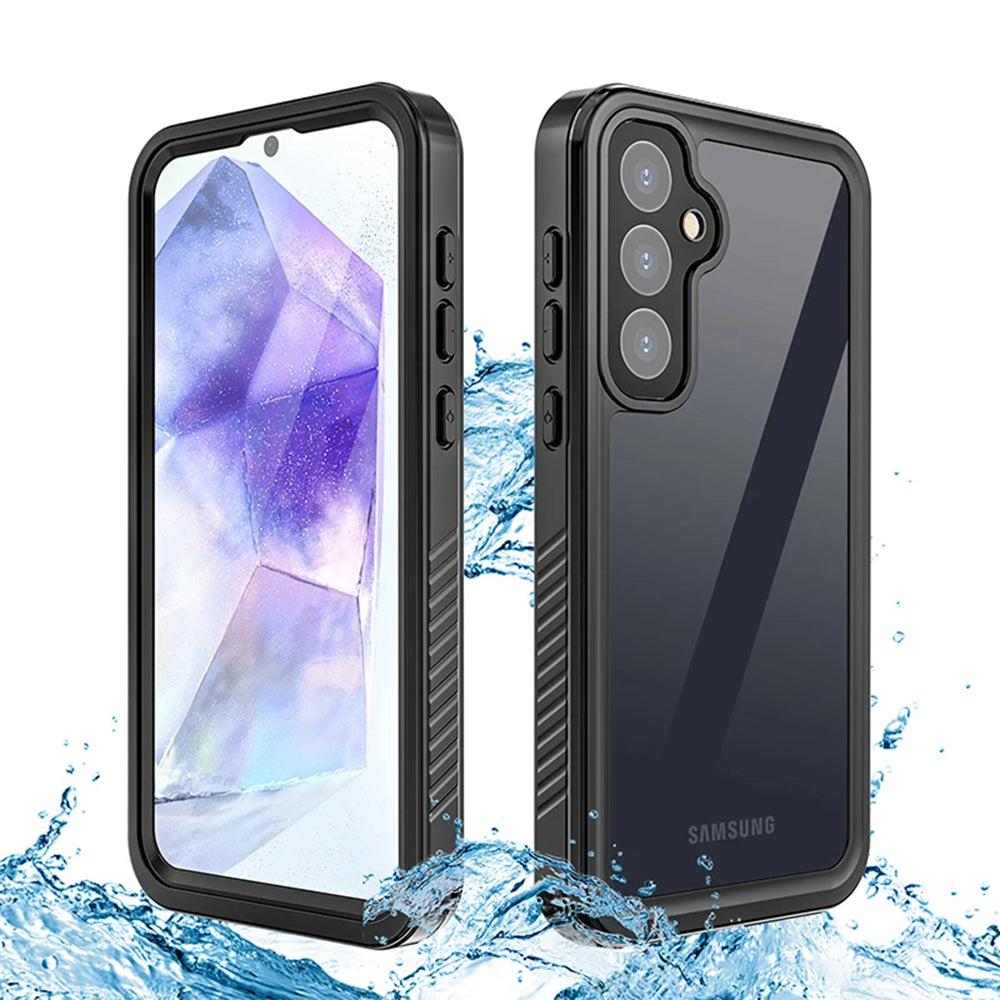 Custodia Waterproof per Samsung Galaxy S23 FE S711, ShellBox, Nera