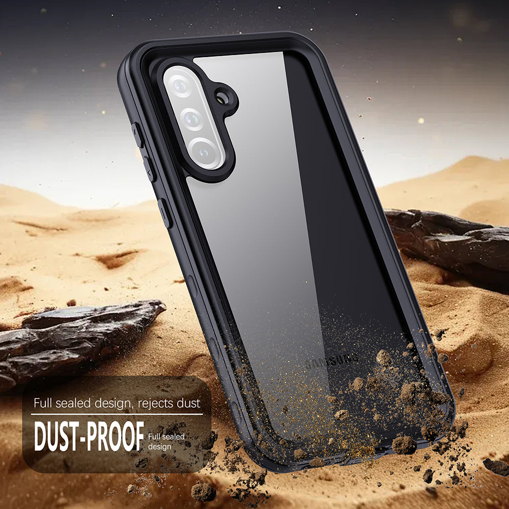 Waterproof Case for Samsung Galaxy S25 Ultra S938, ShellBox, Black