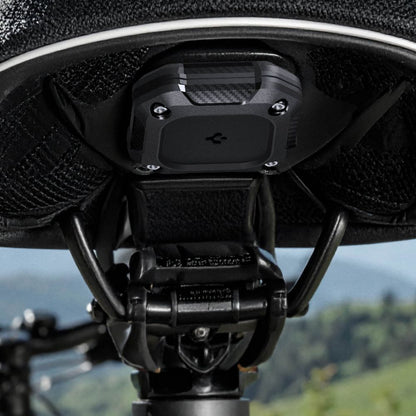 Custodia Waterproof Spigen Tough Armor per Apple AirTag, Nera ACS09781