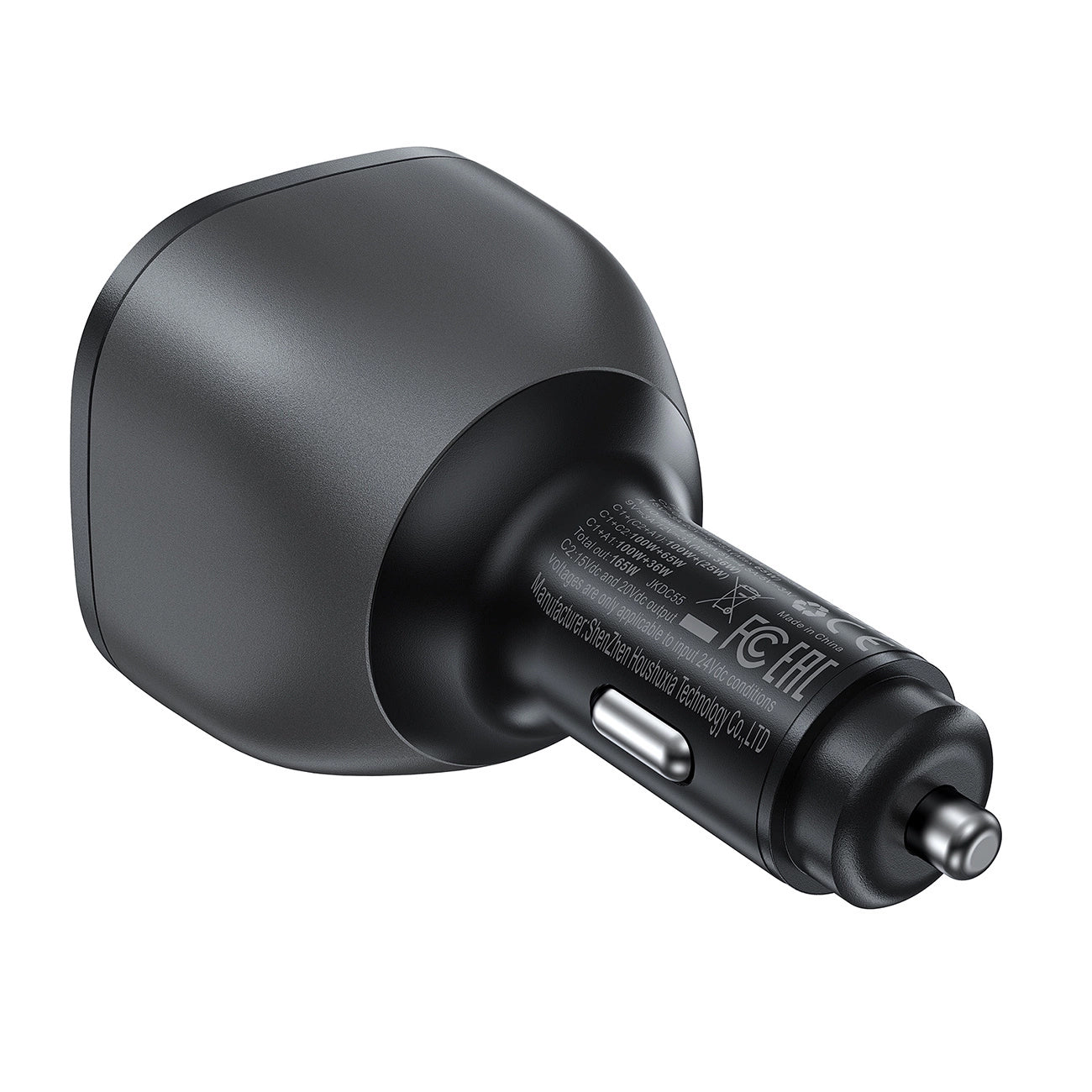 Caricabatterie Auto Acefast B14, 165W, 5A, 1 x USB-A - 2 x USB-C, Nero