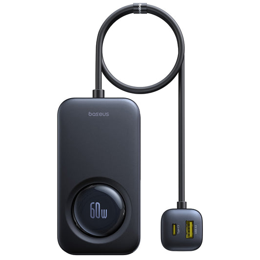 Caricabatterie Auto Baseus PrimeTrip VW1, 105W, 3A, 3 x USB-A - 2 x USB-C, Nero C00069000121-00