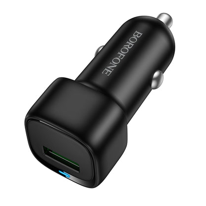 Caricabatterie Auto Borofone BZ34 Cloud, 18W, 3A, 1 x USB-A, Nero