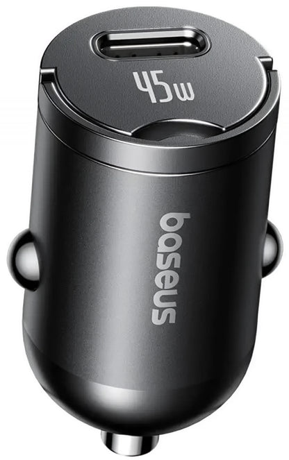 Caricabatterie Auto con Cavo USB-C Baseus PrimeTrip VP2, 45W, 3A, 1 x USB-C, Nero C0206800