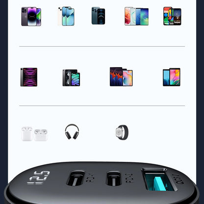 Caricabatterie Auto Joyroom JR-CCD04, 30W, 3A, 1 x USB-A - 2 x USB-C, Nero