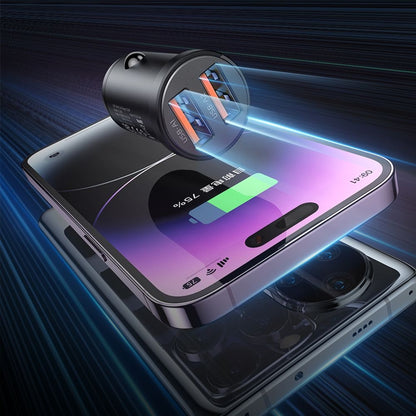 Caricabatterie Auto McDodo CC-2950 Cool, 15.5W, 3.1A, 2 x USB-A, Nero