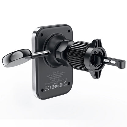 Caricabatterie Auto Wireless Acefast D18 2in1, 15W, 1.67A, Nero