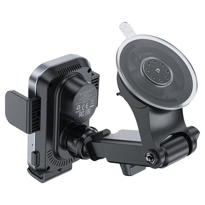 Caricabatterie Auto Wireless Acefast D53, 15W, 1.67A, Nero