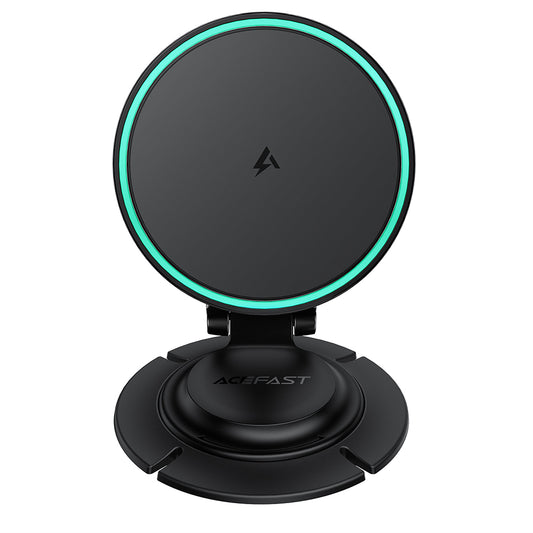 Caricabatterie Auto Wireless Acefast D65, 15W, 1.67A, Nero