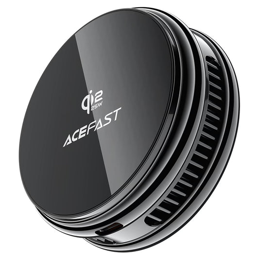 Caricatore Wireless da Rete Acefast E47 2in1, 25W, Nero