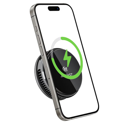 Acefast E47 2in1 Wireless Network Charger, 25W, Black
